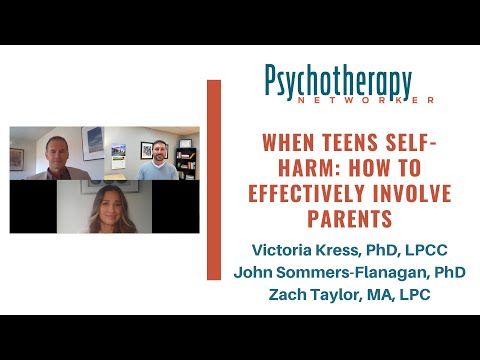 When Teens Self-Harm: How to Effectively Involve Parents